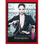 Publicit papier - parfum  elle  d' yves st laurent, mannequin coco rocha de 2008