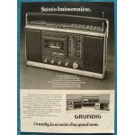 Publicit� papier - postes radio grunding de 1979