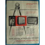 Publicit� papier - postes radio et t�l�vision grammont de 1957