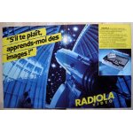 Publicité papier - radiola - magnétoscope 20vr20 de 1981 Publicité papier - radiola - magnétoscope 20vr20 de 1981