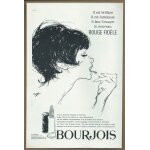 Publicit� papier - rouge fid�le de bourjois de 1965
