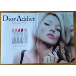 Publicit papier - rouge a lvres  dior addict de 2011, kate moss mannequin