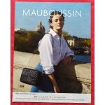 Publicit papier - sac camra  belle, libre et vraie  mauboussin de 2023