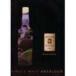 Publicit papier - scotch whisky aberlour de 2001