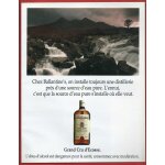 Publicit� papier - scotch whisky ballantine's de 1993