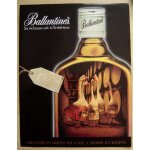 Publicit� papier - scotch whisky ballantine's de 2000