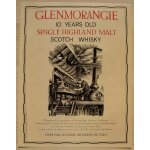 Publicit papier - scotch whisky glenmorangie de 1990