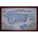 Publicit� papier - slips eminence de 1981