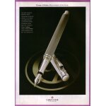 Publicit papier - stylo caran d' ache de 2003