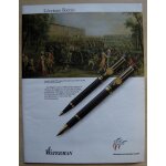Publicit papier - stylos waterman de 1989