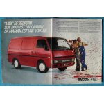 Publicit� papier - v�hicule utilitaire bedford midi de 1985, 1986