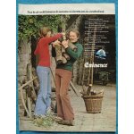 Publicit papier - vtement pull - over a col roul eminence de 1974
