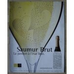 Publicité papier - vin effervescent saumur brut de 2003 Publicité papier - vin effervescent saumur brut de 2003