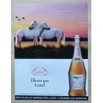 Publicit� papier - vin listel de 2000