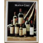 Publicit� papier - vin mouton - cadet de 1990