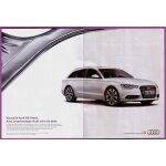 Publicit� papier - voiture audi a6 de 2011