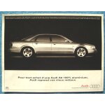 Publicit� papier - voiture audi a8 de 1995