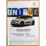 Publicit� papier - voiture citro�n c3 de 2017