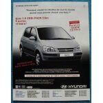 Publicit� papier - voiture hyundai getz de 1997