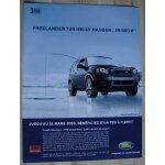 Publicit� papier - voiture land rover freelander de 2005