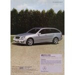 Publicit� papier - voiture mercedes break c30 de 2003