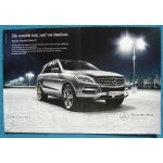 Publicit� papier - voiture mercedes classe m de 2011