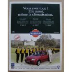 Publicit� papier - voiture nissan micra de 1994