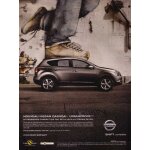 Publicit� papier - voiture nissan qashqai de 2007