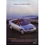 Publicit� papier - voiture opel astra cabriolet de 2001