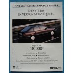 Publicit� papier - voiture opel vectra s�rie sp�ciale riviera de 1994