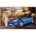 Publicit� papier - voiture peugeot 206 x s avec mathilde seigner de 2003