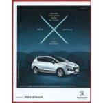 Publicit� papier - voiture peugeot 3008 hybrid4 de 2012