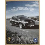 Publicit� papier - voiture peugeot 308 de 2008