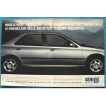 Publicit� papier - voiture peugeot 406 de 1995