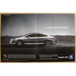Publicit� papier - voiture peugeot 407 coup� de 2005