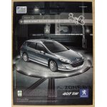Publicit� papier - voiture peugeot 407 s w de 2007