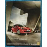 Publicit� papier - voiture renault clio de 2006