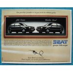 Publicit� papier - voitures seat ibiza de 1990