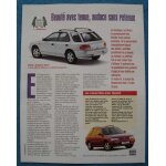 Publicit� papier - voiture subaru impreza de 1996