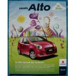 Publicit� papier - voiture suzuki alto de 2009