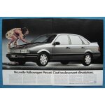 Publicit� papier - voiture volkswagen passat g. l. de 1988