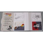 Quatre cartes memory mickey 90 mouse party de pr�sident : mickey avec chapeau de f�te et mickey avec ...