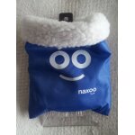 Raclette gratte - givre avec gant bleu pour pare - brise