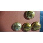 Rare ! superbe lot de 4 capsules ruinart diff�rentes !
