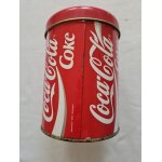 Rare 80s coca cola vintage tin box red white 1989 retro Rare 80s coca cola vintage tin box red white 1989 retro