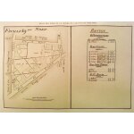 Trs rare ancien plan grav quartier de paris 19 rue du sentier rue des jeuneurs rue de clery rue de ...