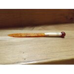 Rare coupe papier, ouvre lettre vintage avec dateur