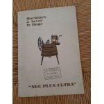 Rare ! livret publicitaire essoreuse nec plus lutra 1927 Rare ! livret publicitaire essoreuse nec plus lutra 1927