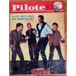 Rare magazine bd , apparation de johnny en 1962 dans pilote le magazine des jeunes.