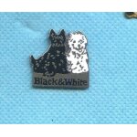 Rare pins whisky black and white chien egf z539
